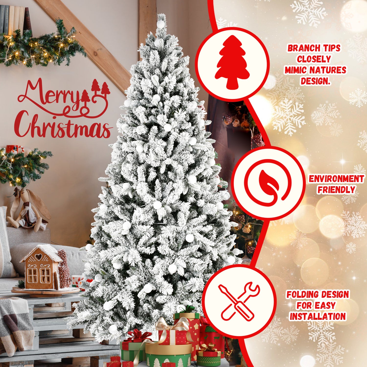 PVC Christmas Tree, Christmas Decorations