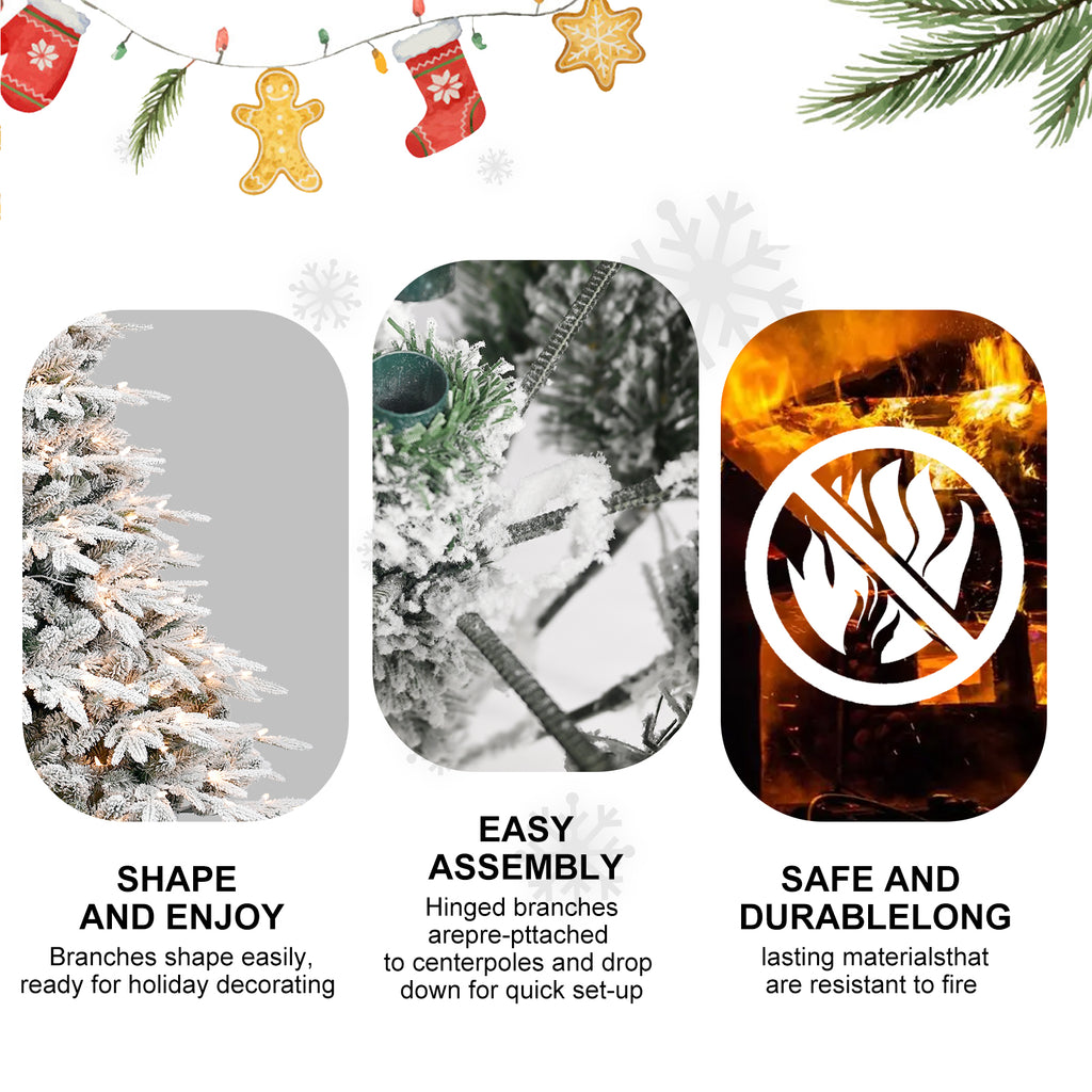 PE, PVC Christmas Tree, Christmas Decorations, With Lights