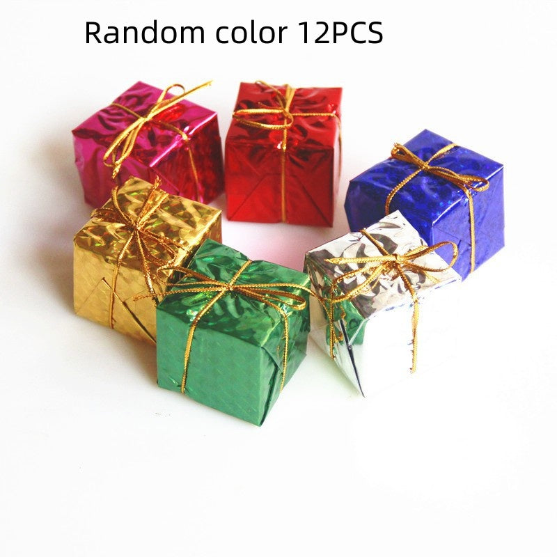 Christmas Products Decoration Scene Layout Color Gift Bag